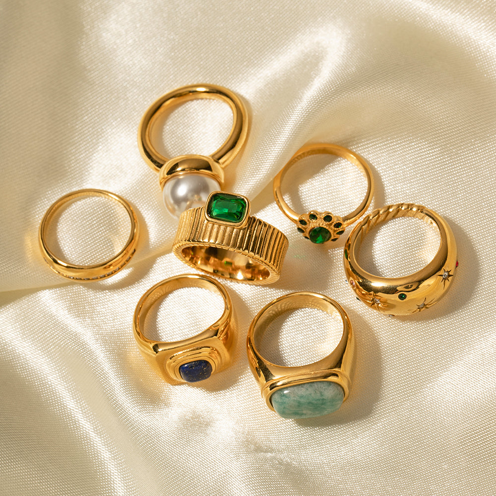 Gold Ring Set