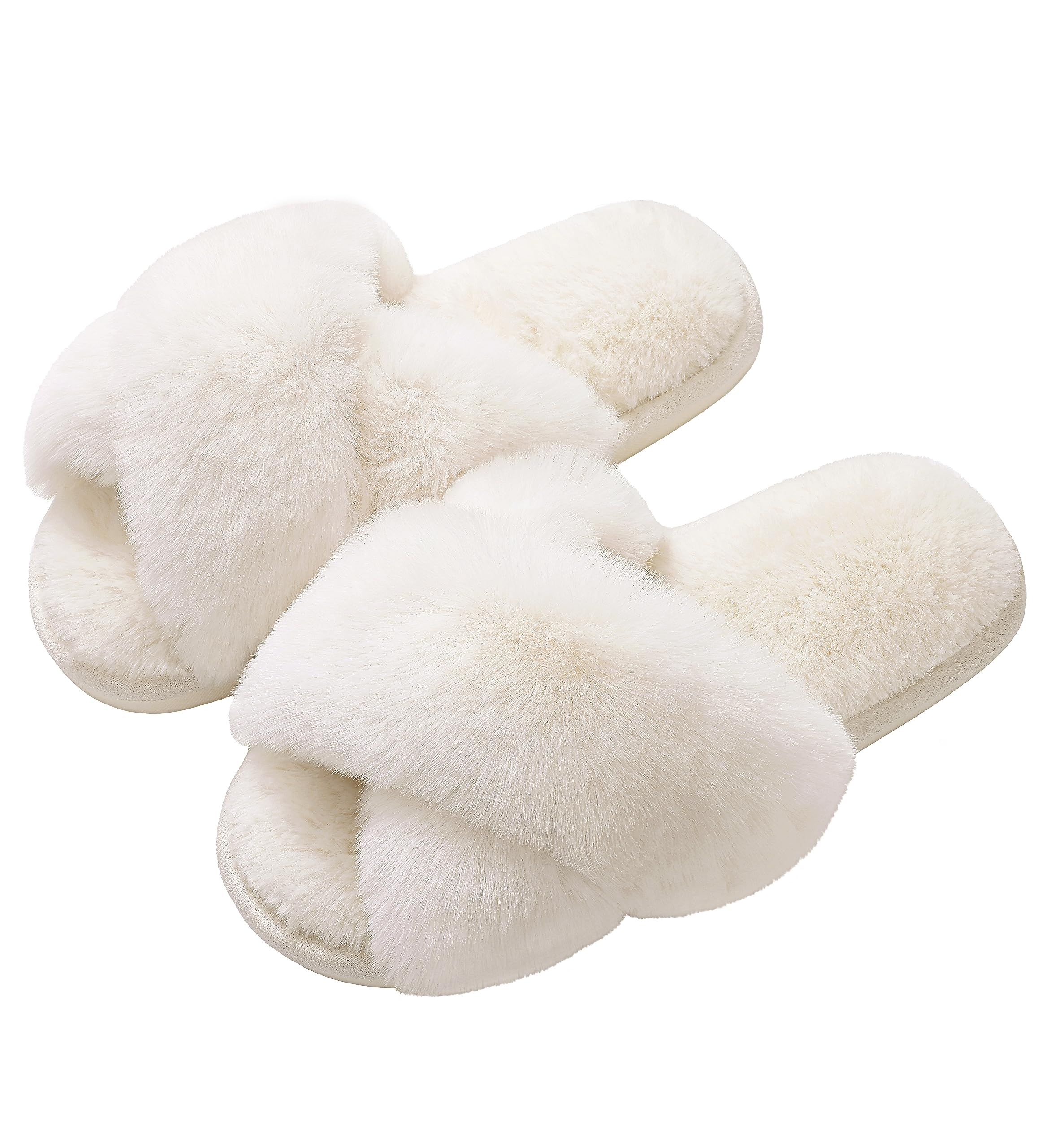 Faux Fur Slippers